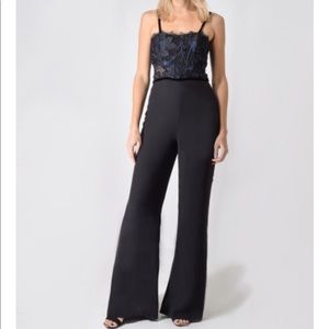 REVOLVE Karina Grimaldi black sleeveless jumpsuit